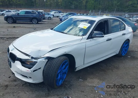 2013 BMW 328I z USA, uszkodzony, nr VIN WBA3C1C51DF436325